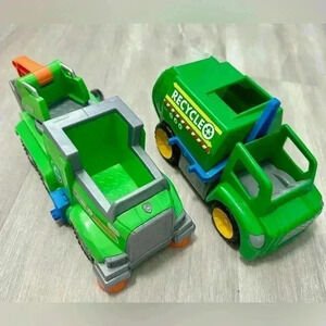 Paw Patrol Rocky Recycle Truck Toy Vehicle Green Kids Children Play Fun